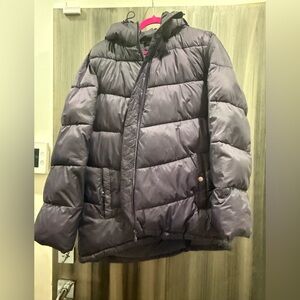 Women's Purple Puffer Jacket XL